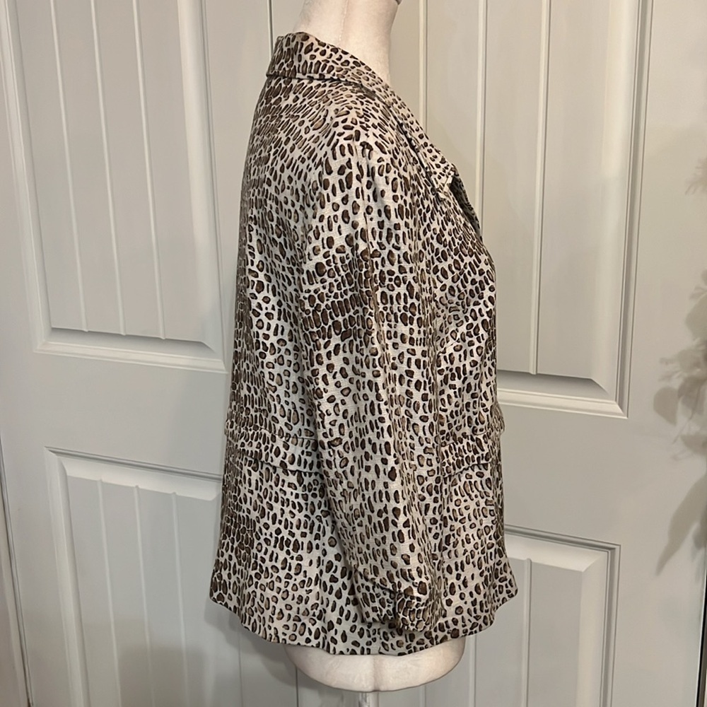 PENDLETON New Without Tags Women's Leopard Print … - image 7